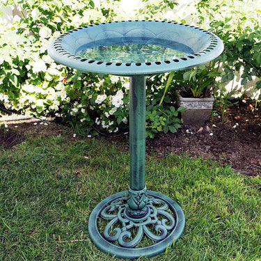 Bain pour oiseaux sur pied